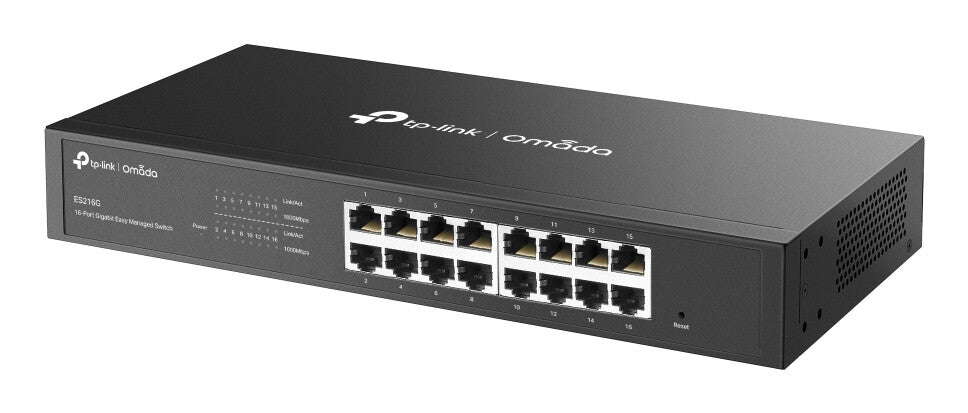 TP-Link Omada ES216G network switch Managed L2 Gigabit Ethernet (10/100/1000) Black - image 3