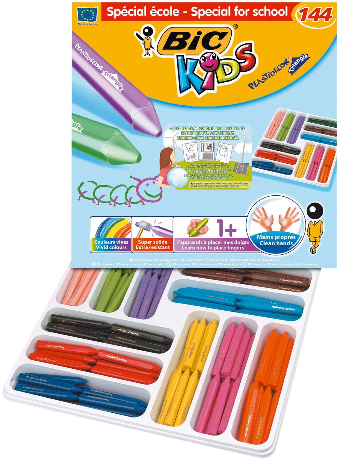 BIC 887833 crayon 144