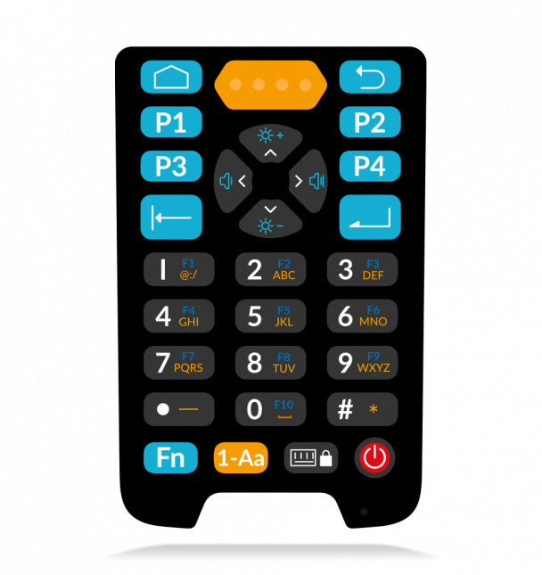 Newland N7 Cachalot Pro handheld mobile computer 4" 480 x 800 pixels Touchscreen 360 g Black, Grey - image 6