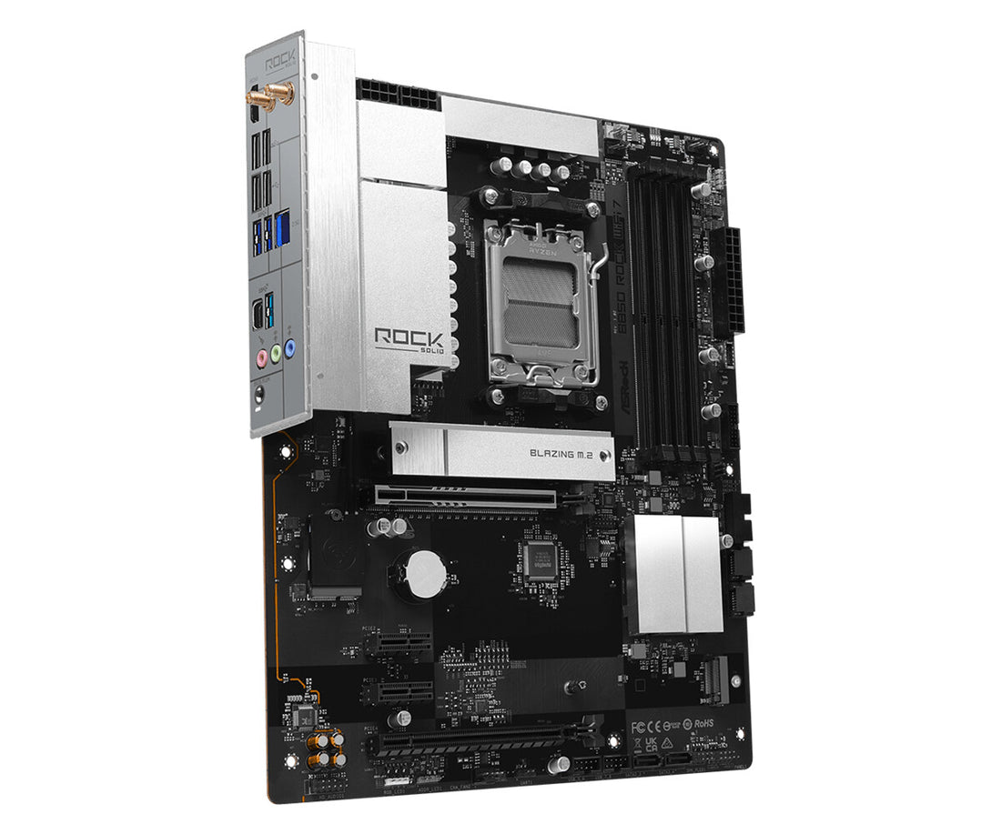 Asrock B850 Rock WiFi 7 AMD B850 Socket AM5 ATX - image 4