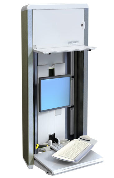 Ergotron StyleView® VL Enclosure 55.9 cm (22") Wall Silver