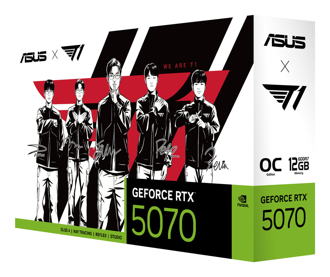 ASUS T1-RTX5070-O12G-GAMING NVIDIA GeForce RTX 5070 12 GB GDDR7 - image 12