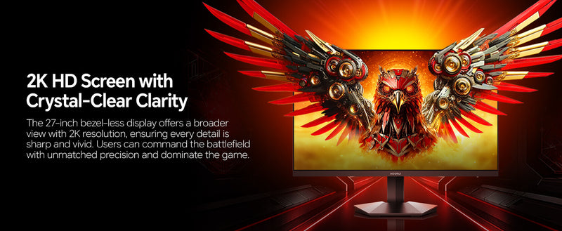 Koorui 27" QHD 180Hz Gaming Monitor (G2721P)
