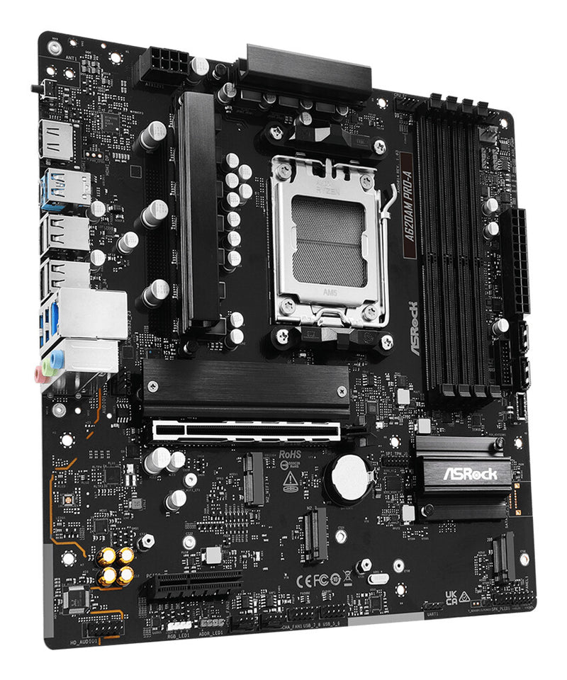 Asrock A620AM PRO-A motherboard AMD A620 Socket AM5 micro ATX