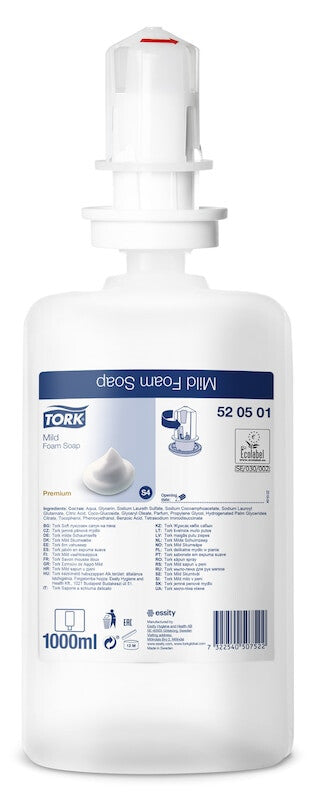 Tork 520501 soap 1000 ml Foam soap 1.03 kg 6 pc(s)