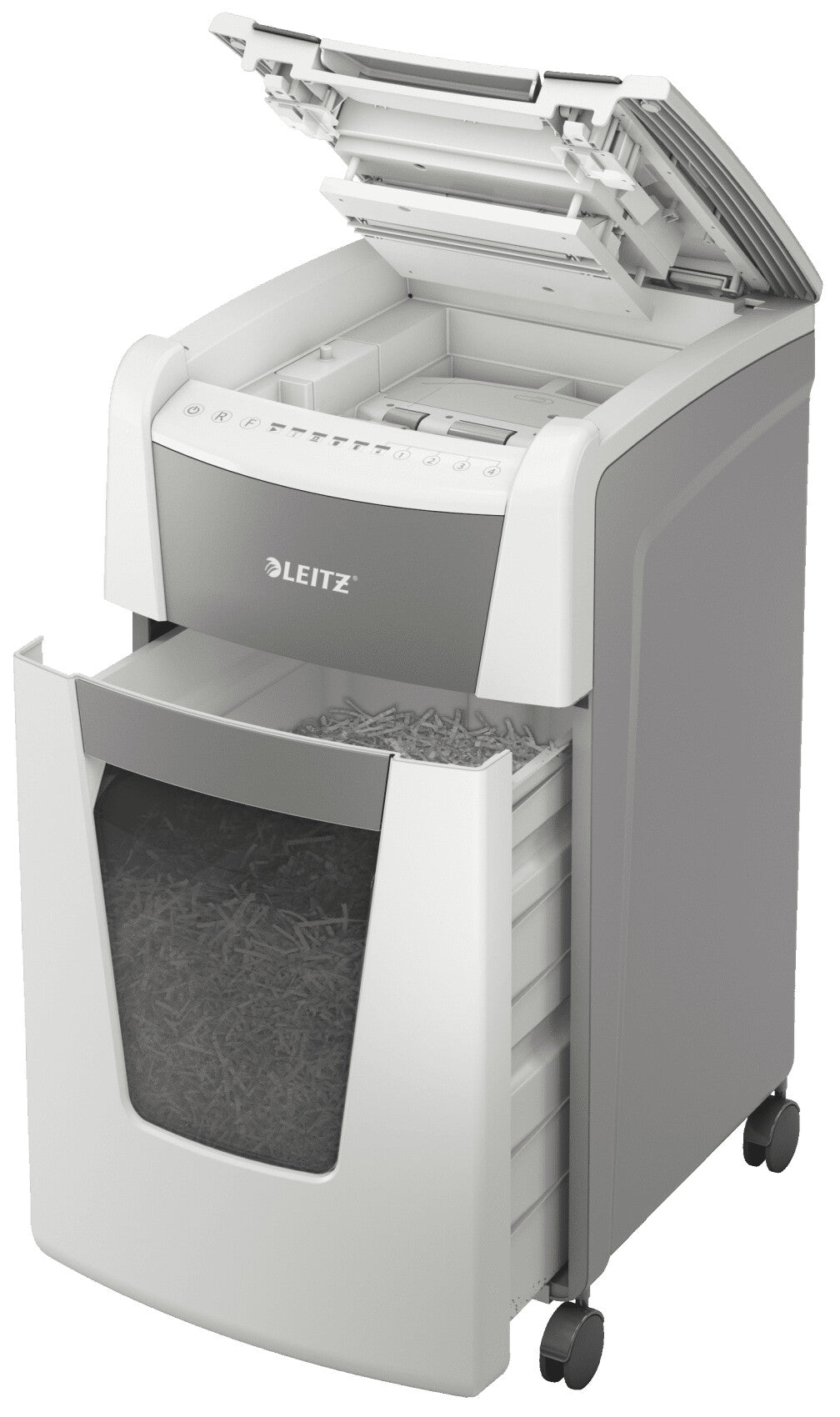 Leitz P4 60L paper shredder Cross shredding 55 dB 23 cm Black, Silver, White - image 3