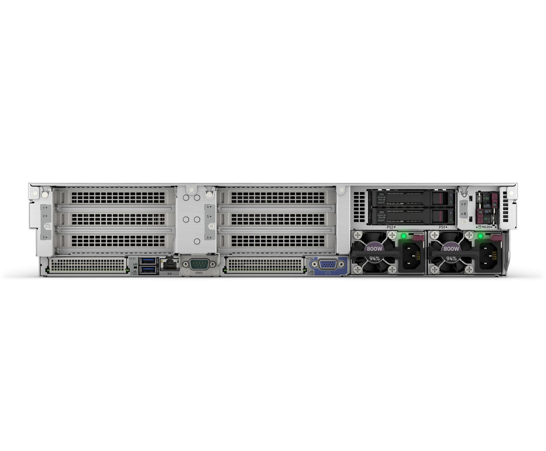 HPE ProLiant DL380 Gen11 4510 2.4GHz 12c 1P 2x32GB-R 8SFF MR408i-o NC BCM5719 2x1000W PS EU Server - image 6