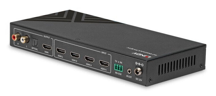 Lindy 4x1 4K60 HDMI Seamless Multiview Switch