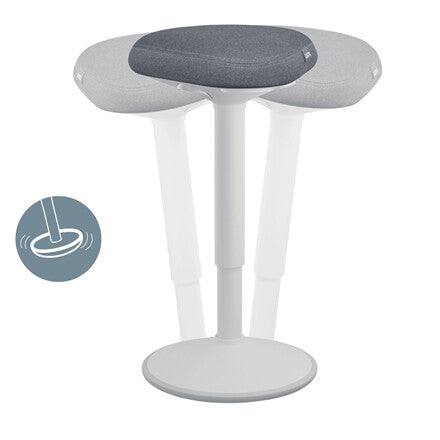 Leitz Ergo Active Standing Stool with Comfort Seat