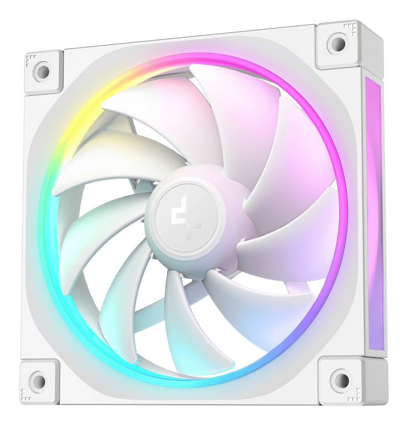 DeepCool FL12 WH-3 in 1 Computer case Fan 12 cm White 3 pc(s)