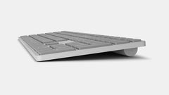 Microsoft Surface keyboard Universal RF Wireless + Bluetooth French Grey