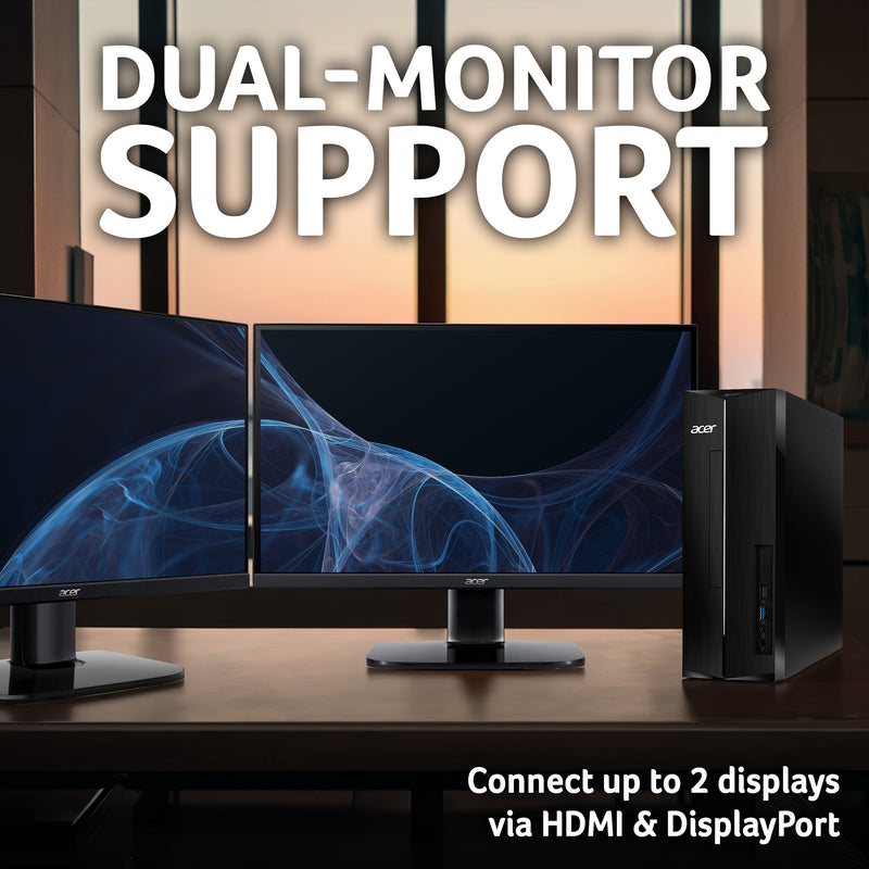 Acer Aspire XC-1710 desktop tower - Intel N100, 8GB, 512GB SSD, Windows 11