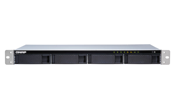 QNAP TS-431XeU NAS Rack (1U) Annapurna Labs Alpine AL-314 2 GB DDR3 32 TB HDD QNAP Turbo System Aluminium, Black