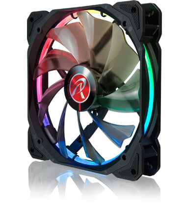 RAIJINTEK AURAS 14 RGB Computer case Fan 14 cm Black