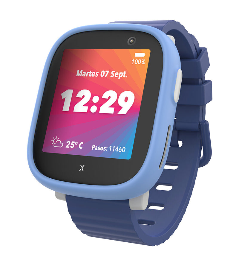 Xplora X6PLAY 3.86 cm (1.52") TFT Digital 360 x 400 pixels Touchscreen 4G Blue Wi-Fi GPS (satellite)