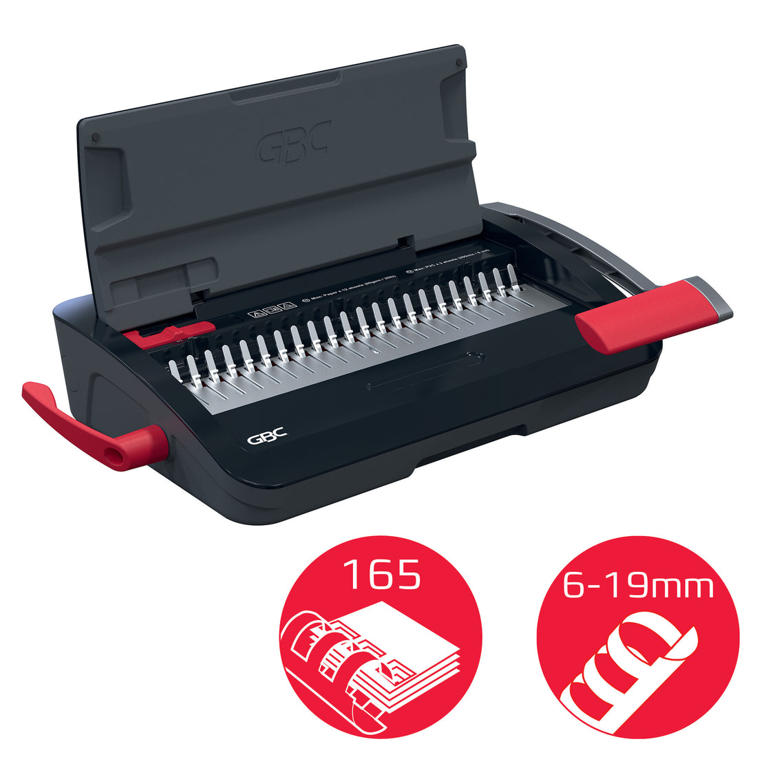 GBC CombBind CB12 Manual Binding Machine - image 3