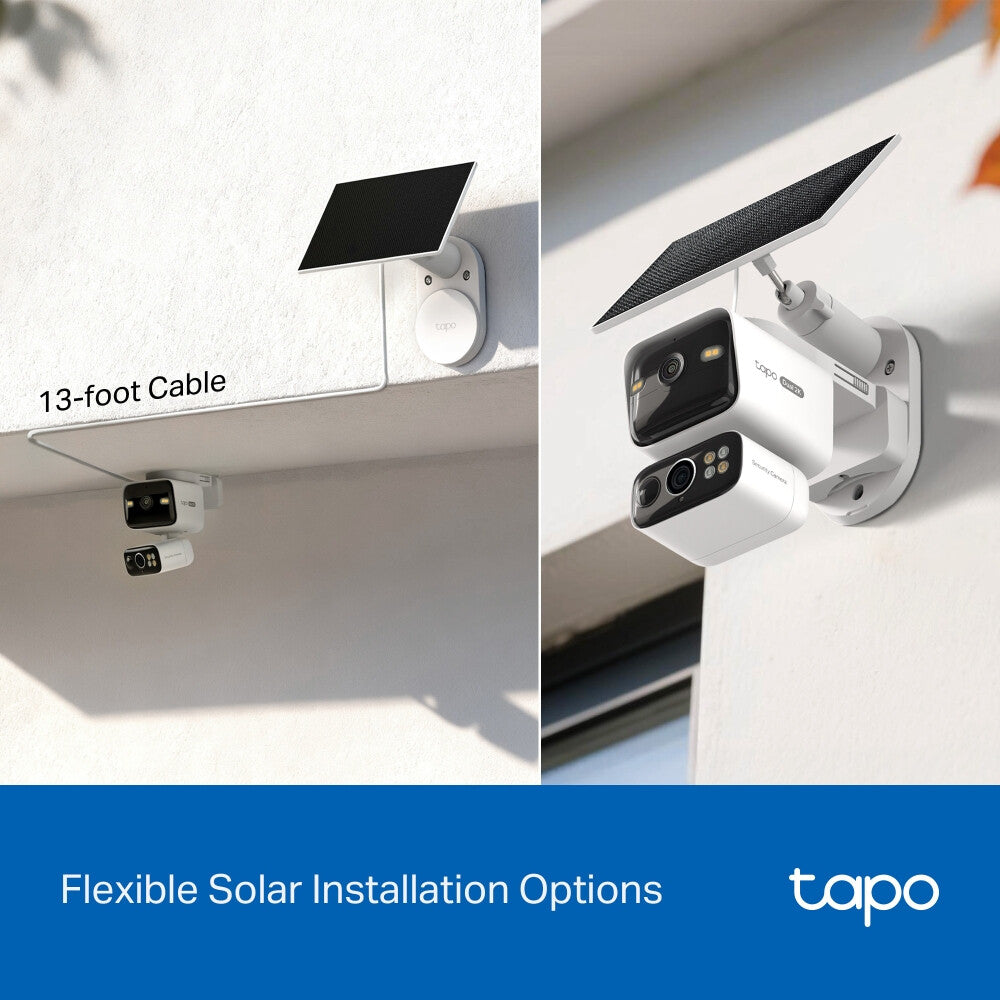 TP-Link Tapo Solar-Pow Dual-Lens Pan/Tilt Sec Cam Kit smart home security kit - image 6