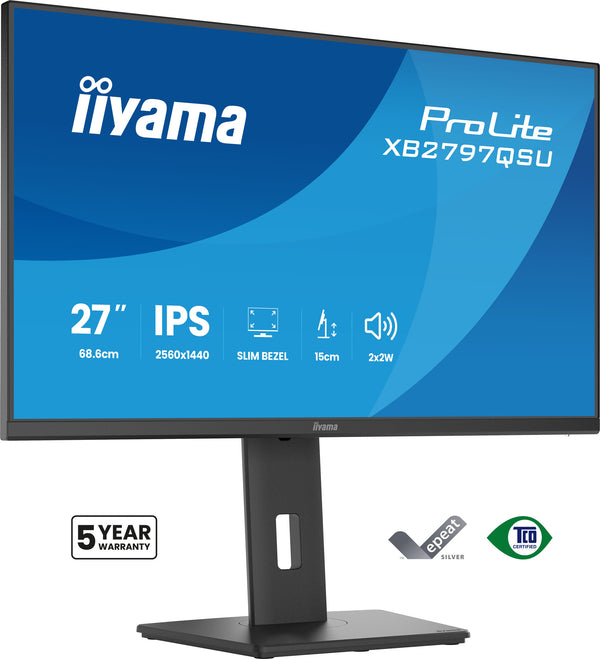 iiyama ProLite 27" QHD Monitor (XB2797QSU-B1)