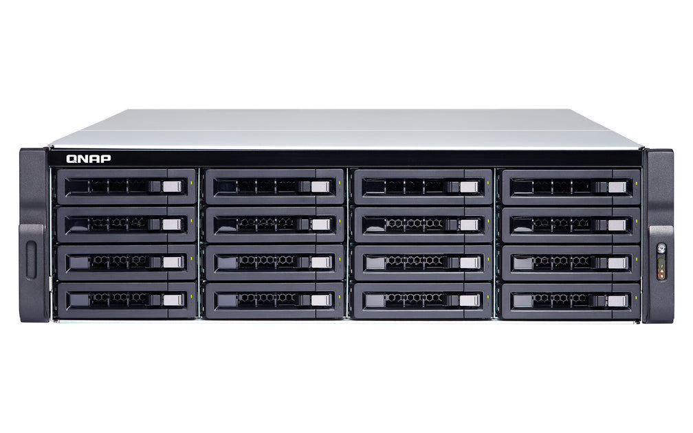 QNAP TS-1677XU-RP NAS Rack (3U) AMD Ryzen™ 7 2700 16 GB DDR4 96 TB HDD ...