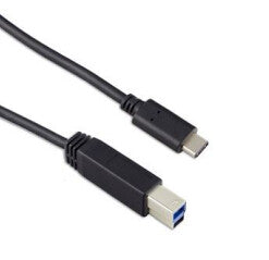 Targus ACC924EUX USB cable USB 3.2 Gen 2 (3.1 Gen 2) 1 m USB C USB B Black