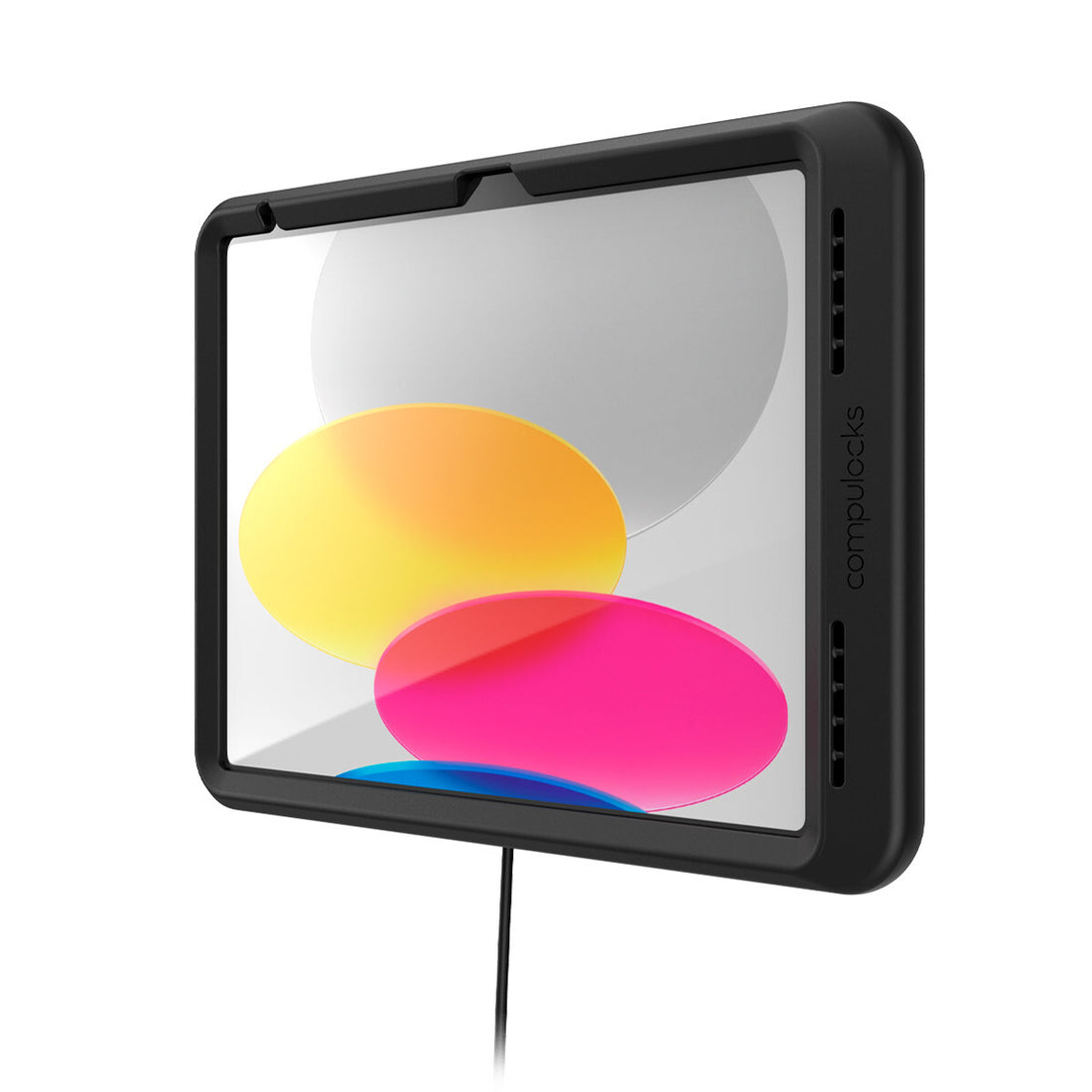 Compulocks iPad 10th-11th (A16) Gen, Mount with Cable-free Charging Black