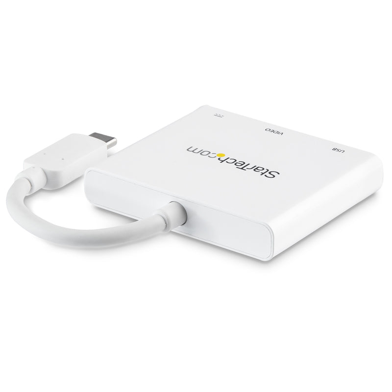 StarTech.com USB-C Multiport Adapter with HDMI - USB 3.0 Port - 60W PD - White
