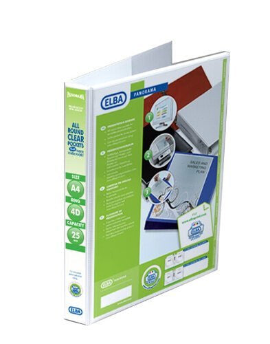 Elba 400008413 ring binder A4 White