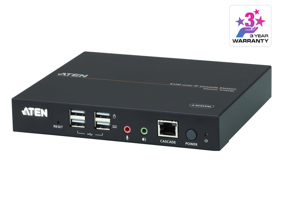 ATEN KA8280 KVM switch Rack mounting Black | Back to the Office