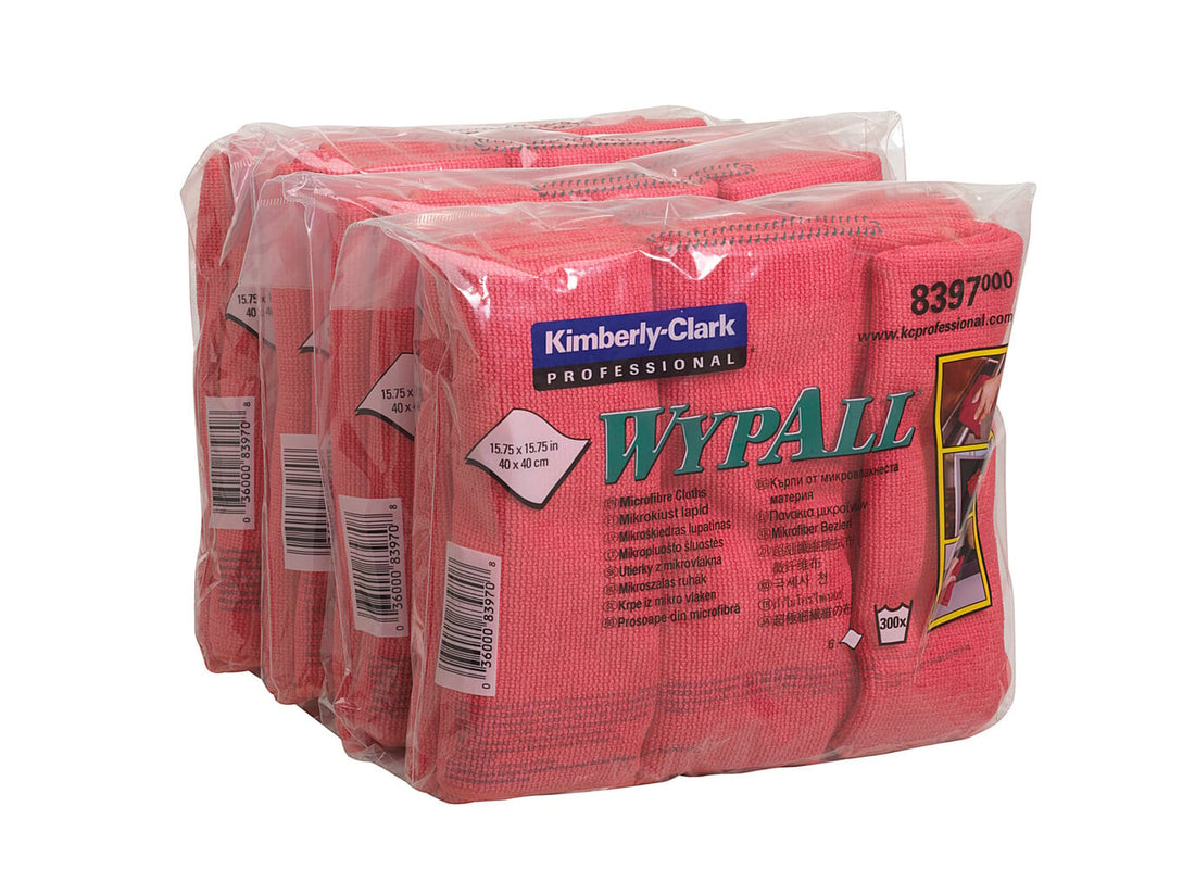 WypAll 8397 cleaning cloth Microfibre Red 6 - image 2
