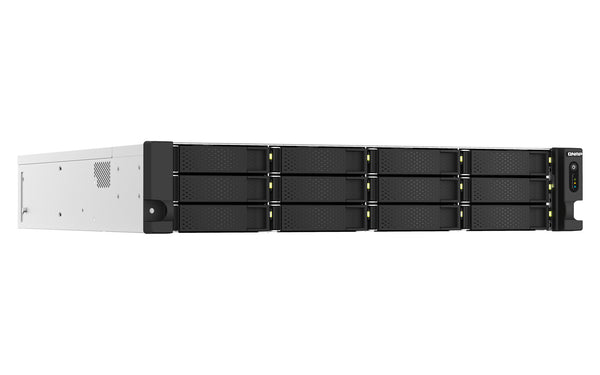 QNAP TS-H1887XU-RP NAS Rack (2U) Intel Xeon E E-2336 16 GB DDR4 0 TB QuTS hero Black, White