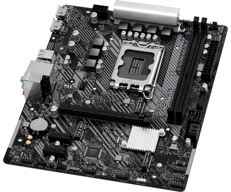 Asrock B760M-H2/M.2 Intel B760 LGA 1700 micro ATX