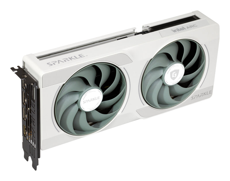 Sparkle Intel Arc B570 GUARDIAN Luna OC, 10GB DDR6 Graphics Card - White
