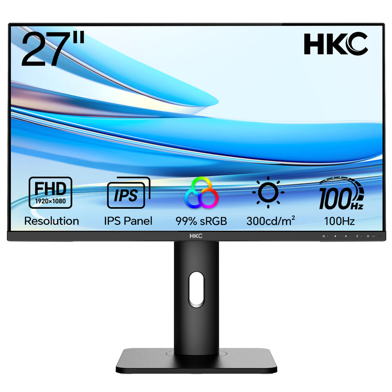 Koorui hkc b2712f | 27" fhd ips 100hz | 300cd/m² 5ms hdmi dp vga usb | poslovni monitor