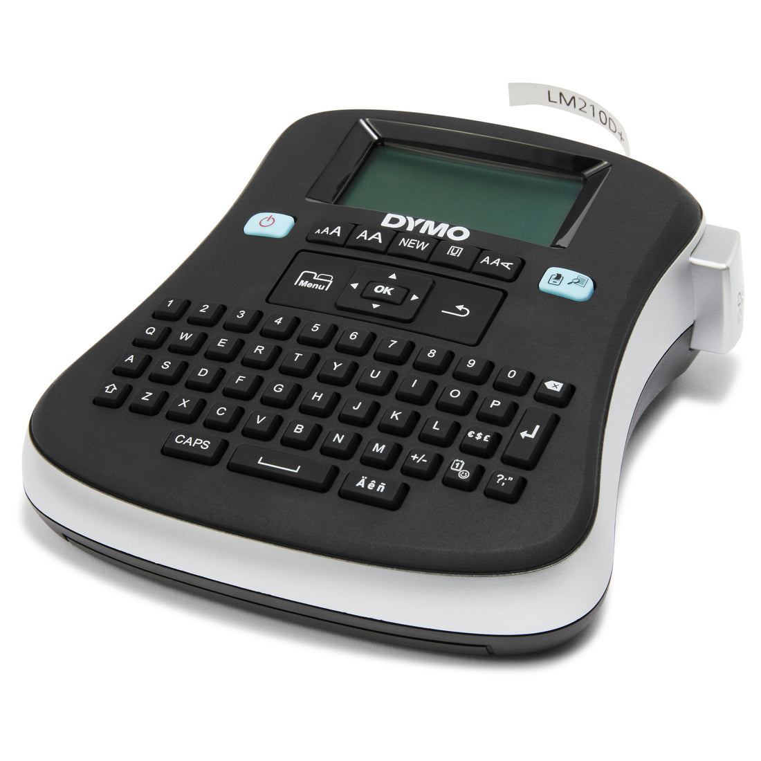 DYMO LabelManager 210D+ Handheld Label Maker Kit | QWERTY Keyboard | with 12mm Black on White D1 Labels - image 4