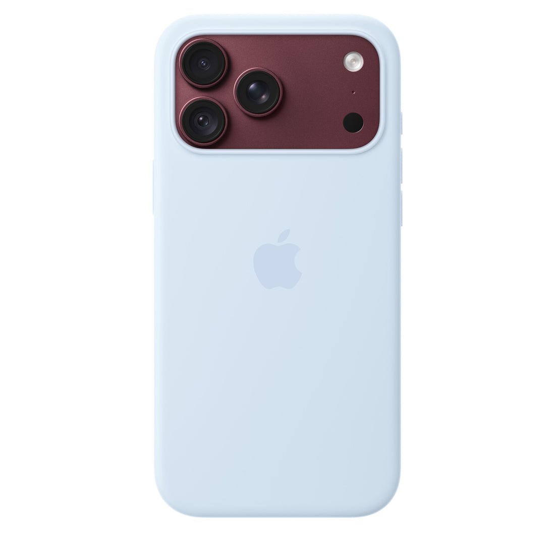 Apple iPhone 18 Pro Max Silicone Case with MagSafe - Crisp Blue - image 2