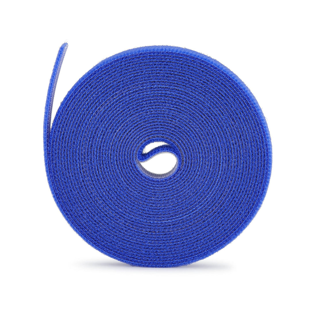 StarTech.com 4-pack 15ft (4.6m) Hook and Loop Roll, 0.5in Wide, Blue, Cut-to-Size Reusable Cable Ties - image 4