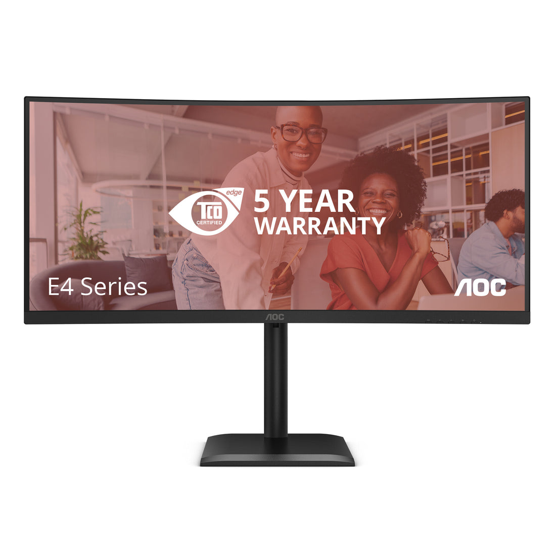 AOC E4 CU34E4CV 34" UltraWide Quad HD Monitor