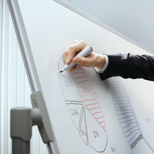 Nobo Impression Pro Steel Magnetic Mobile Whiteboard 1200x900mm - image 8