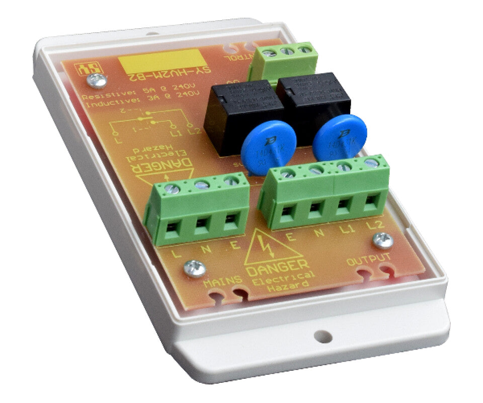 SY Electronics SY-HV2M-B2 electrical relay White