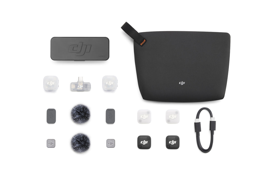 DJI Mic Mini 2 (2TX+1 Mobile RX + Case)