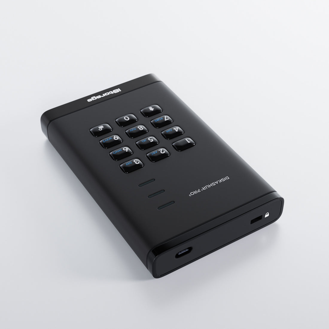 iStorage diskAshur PRO³ HDD 2TB | Secure Portable Hard Drive |FIPS 140-3 Level 3 compliant | AES-XTS 256-bit - image 3