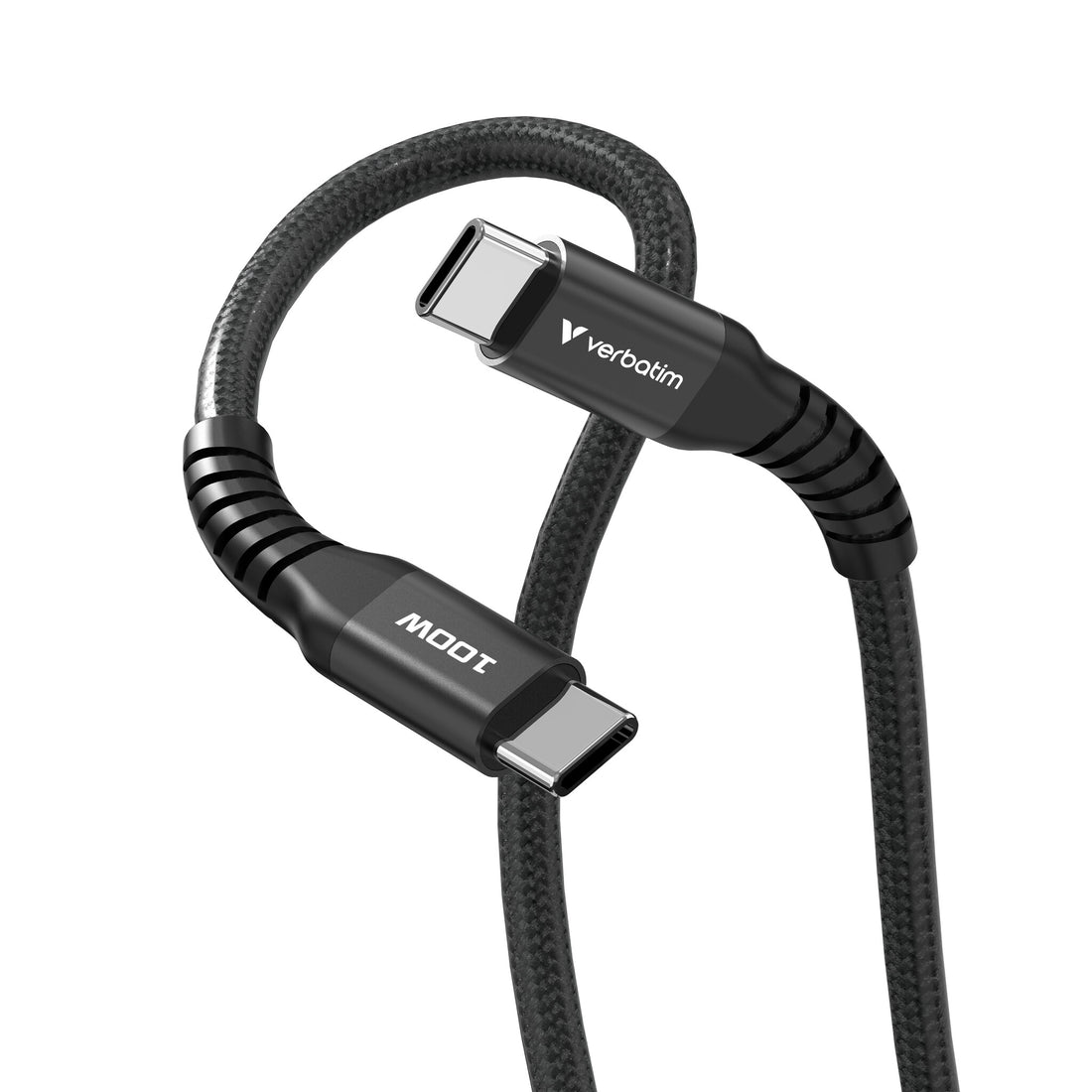 Verbatim Sync & Charge Magnetic Cable - 100W USB-C to USB-C 120 cm Black - image 4