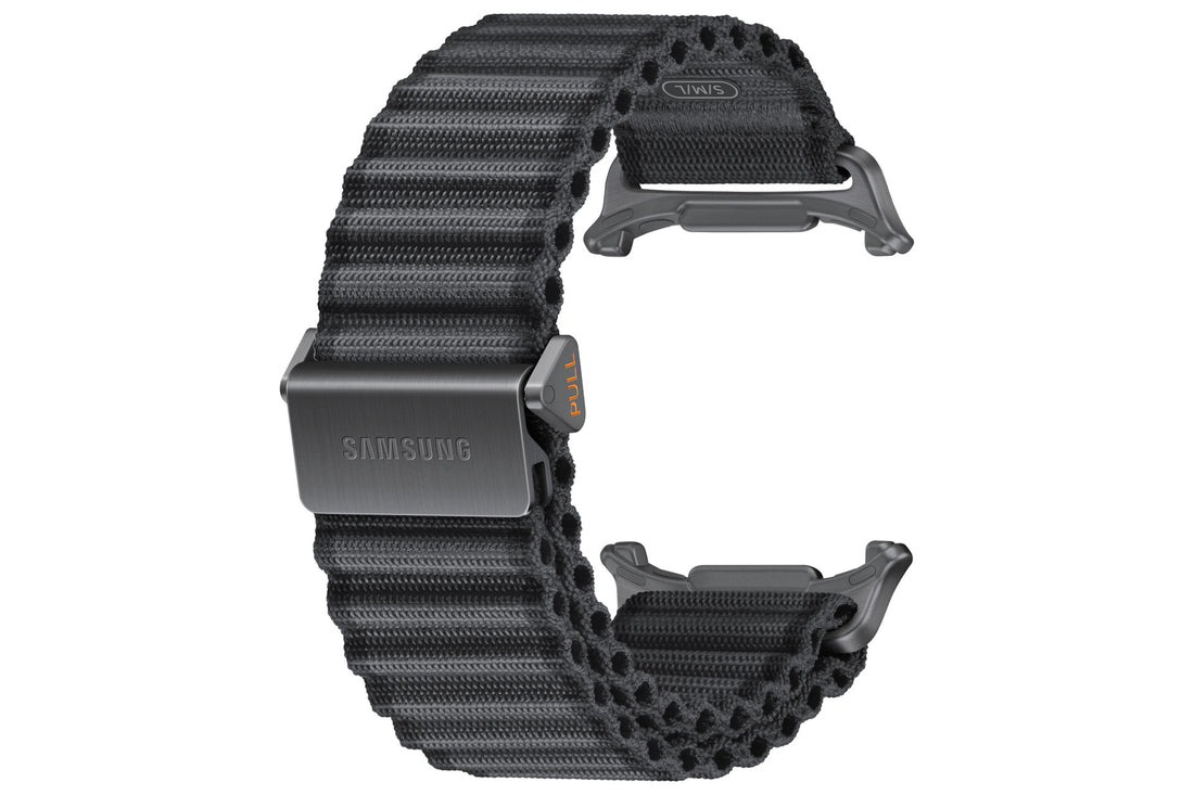 Samsung Trail Band (S/M/L) for Galaxy Watch Ultra2 Black Fabric - image 3