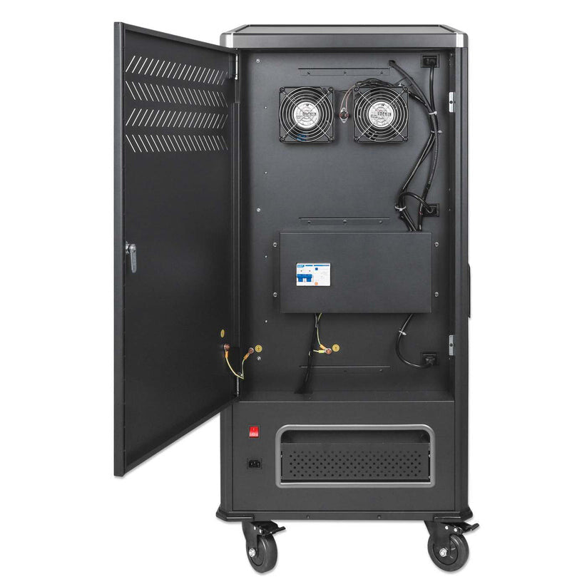 Manhattan Laptop Charging Cabinet Trolley/Cart via USB-C 65W 16" 30-bay, Suitable for USB-C laptops (to 16") - image 10