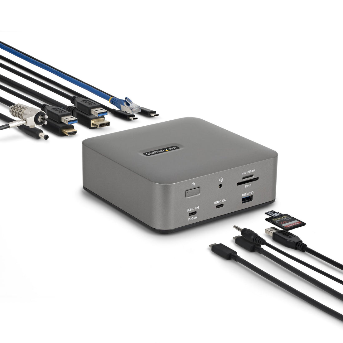 StarTech.com Thunderbolt 5 Universal Docking Station, Multi-Display Hub, 8K 60Hz or 4K 144Hz, 120Gbps - image 2