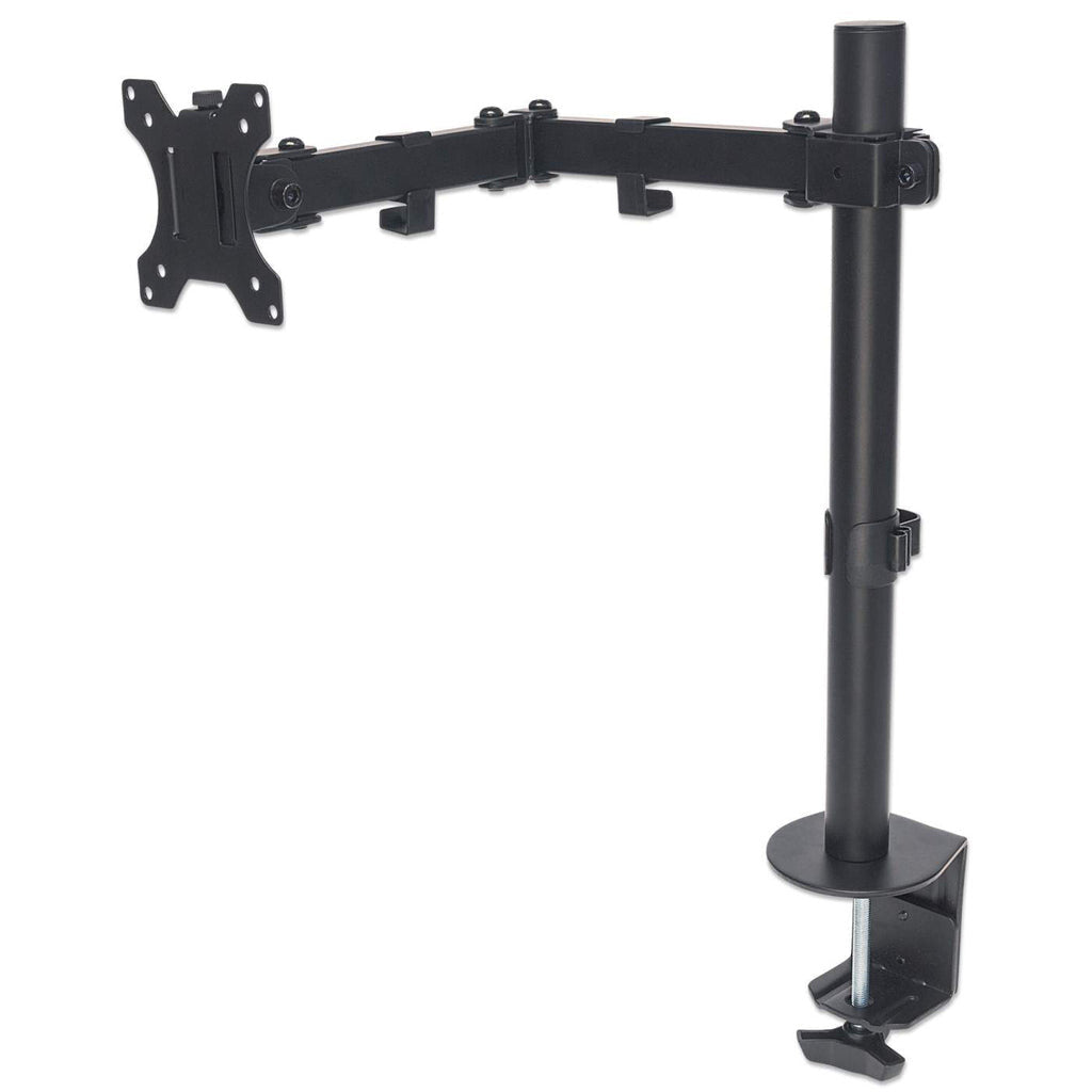 Manhattan Desk Mount for TV & Monitors (Full Motion), For screens 13" to 27", Clamp fitting to desk, VESA