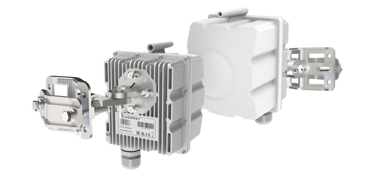 Pcp Box Network Image SilverNet SIL STREAM 60L-PCP bridge/repeater Network bridge 2500 Mbit ...