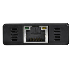 StarTech.com 3-Port Portable USB 3.0 Hub plus Gigabit Ethernet - Aluminum with Built-in Cable~3-Port Portable USB 3.0 Hub plus Gigabit Ethernet - 5Gbps - Aluminum with Built-in Cable