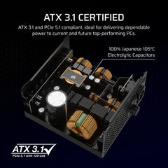 Corsair RM750x power supply unit 750 W 24-pin ATX ATX Black