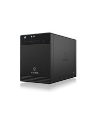 ICY BOX IB-3740-C31 HDD/SSD enclosure Black 2.5/3.5
